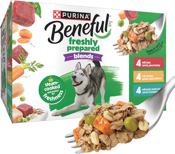 Purina Beneful Freshly Prepared Blends Wet Dog Food Variety Pack