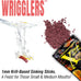 Xtreme wrigglers 4oz usa farm grown krill-based live fish food alternative with vibrant colors and natural protein source