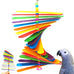 Bonka Bird Toys 867 Big Stick 9.50" medium parrot chew cage toy for Conure Quaker Pionus
