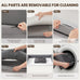 Large Dog Bed Dark Grey 45x35x7 Inch Orthopedic XXL Dog Bed for Medium Size Dogs