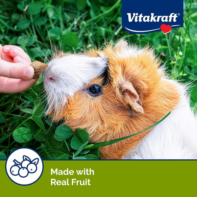 Vitakraft Bursts Wildberry Flavor 1.76 oz Small Animal Treats for Rabbits Guinea Pigs Hamsters