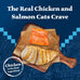 Blue Buffalo Wilderness Wild Delights Chicken & Salmon Grain-Free Wet Cat Food, 3-oz. Cans, 24-Pack