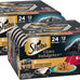 sheba gravy indulgence adult wet cat food beef chicken entree variety pack 2.6 oz twin-pack trays 24 servings