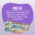 Weruva B.F.F. cat food, 2.8oz cans, pack of 12, grain-free, gluten-free, beef & salmon in gravy