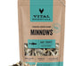 Vital Essentials Single Ingredient Freeze Dried Minnows Dog Treats, Grain Free, 1 oz Bag