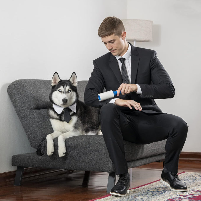 petlovers extra sticky lint roller mega value set 450 sheets 5 pack pet hair remover