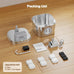 cat stainless steel water fountain 304 for cats/dog indoor automatic watering