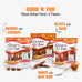 Good 'n' Fun Triple Flavor Chews for Large Dogs - Long-Lasting, Natural Beef Hide and Chicken, 2 Count