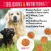 charlee bear crunchy dog training treats, low calorie, grain free natural mini dog treats for puppies and small, medium & large dogs, usa made, healthy 3 flavor variety pack 8oz (3-pack)