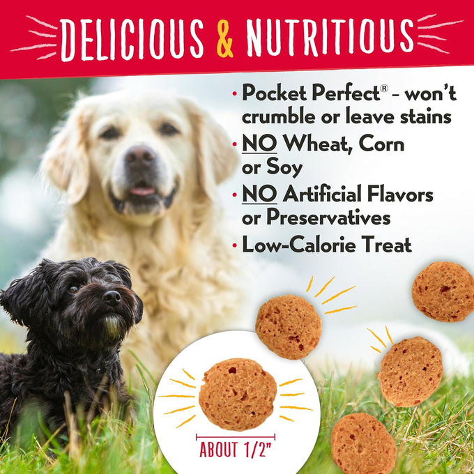 charlee bear crunchy dog training treats, low calorie, grain free natural mini dog treats for puppies and small, medium & large dogs, usa made, healthy 3 flavor variety pack 8oz (3-pack)