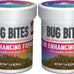 Fluval Bug Bites slow sinking granules for medium to large tropical fish, 4.4 oz, salmon and black soldier fly larvae