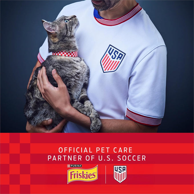 Purina Friskies TurChicken Turkey and Chicken Wet Cat Food Variety Pack with Meaty Bits, Prime Filets, and Extra Gravy, 48-count