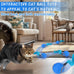 Baborui Automatic Interactive Cat Toy Ball for Small/Medium/Large Cats - Blue