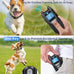 Dog training collar with remote, waterproof, adjustable control, beep and vibration modes, 2000FT range, rechargeable, fits small medium large dogs 15–120 lbs (Black)