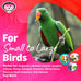Super Bird Creations SB708 Wind Chimes Bird Toy for Medium to Large Birds, 13" x 2"