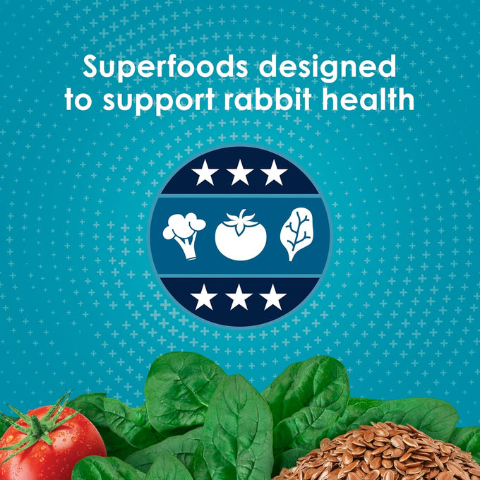 kaytee forti-diet pro health juvenile rabbit food, 3 pounds, comprehensive nutrition with digestive health and immune support