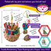 super bird creations sb669 wicker foraging basket bird toy for medium parrots, 10” x 4” x 5”