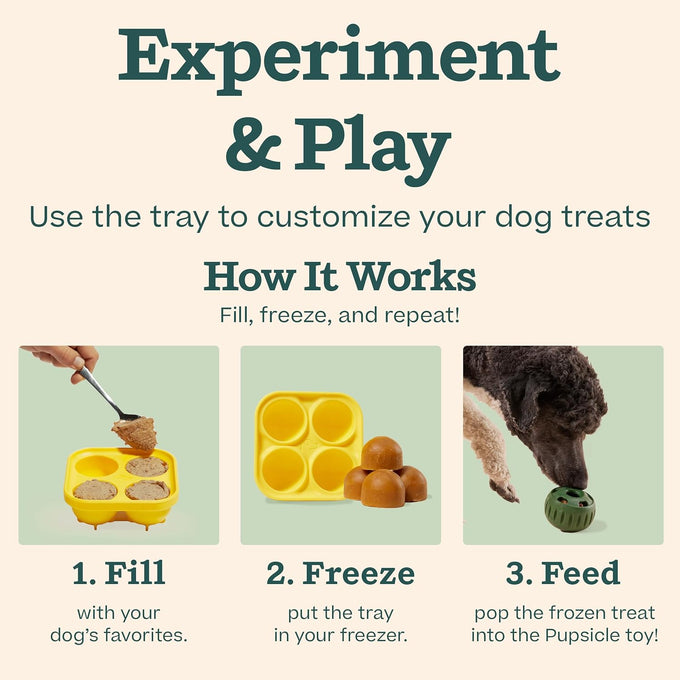 woof starter pack interactive dog ball toy for xl pups 75+ lbs chicken-flavored healthy dog treats