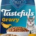 Blue Buffalo Tastefuls Irresistible Gravy Experience adult cat food, 15 lbs, with real chicken, brown rice, for digestion & coat health