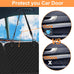Mancro 2026 upgraded 600D waterproof dog car seat cover for back seat, standard, black