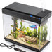 Vehipa 2.4 Gallon Fish Aquarium Starter Kit with Smart Humidifier and Temperature Display