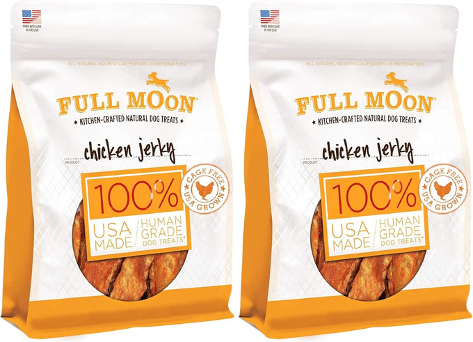 Full Moon Chicken Jerky Healthy All Natural Dog Treats 1.5lb
