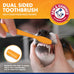 Arm & Hammer for Pets Tartar Control Dog Dental Kit with Enzymatic Toothpaste, 3-Piece Set for Puppies and Adult Dogs, Beef Flavor, Reduces Plaque and Tartar