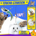 Automatic Flying Bird Feather Cat Toy for Indoor Cats with Sticky Suction Base and USB Rechargeable Electric Teaser