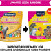 Vitakraft VitaSmart Conure Small Parrot Food 4 Pound Bag premium bird food mix with real vegetables and fruits