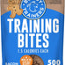 Buddy Biscuits Trainers Training Bites Soft & Chewy Dog Treats, Bacon, 10 oz Pouch
