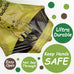 Greener Walker Poop Bags, 540 count, Extra Thick, 100% Leak Proof, Green, 13x9 inches