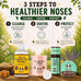 Natural Dog Company Snout Soother Dog Nose Balm for dry, crusty noses with coconut oil & shea butter, lick safe for all breeds - 1 oz tin