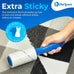 petlovers extra sticky lint roller mega value set 450 sheets 5 pack pet hair remover