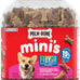 Milk-Bone Flavor Snacks Mini's dog biscuits, 36 Oz canister, beef, chicken, bacon flavors