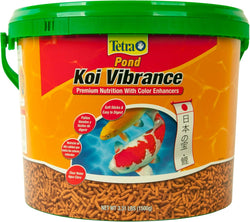 TetraPond Koi Vibrance Soft Sticks Floating Pond Food for 3.31 lbs Maintenance Diet