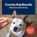 Blue Buffalo Oven-Baked Natural Crunchy Dog Biscuits Bacon Egg & Cheese 3.5-lbs Box