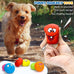 Hungdao 12-piece latex rubber squeaky dog toys, 6 colors, smile face emoticon, 100% safe for small medium pets
