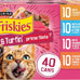 purina friskies gravy wet cat food variety pack, surfin' and turfin' prime filets favorites, 5.5 oz cans, pack of 40