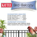 kaytee bird & balcony wild bird food no mess seed blend for city dwelling birds finches sparrows mourning doves