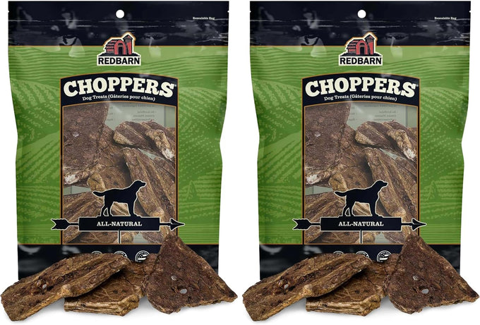 Redbarn natural beef lung chopper treats for dogs, premium made in usa, single ingredient, high protein, low fat, 9 oz bag