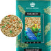 leach grain & milling co. parakeet food plus, 5lbs premium parakeet bird food with vitamins & minerals, supports energy & growth
