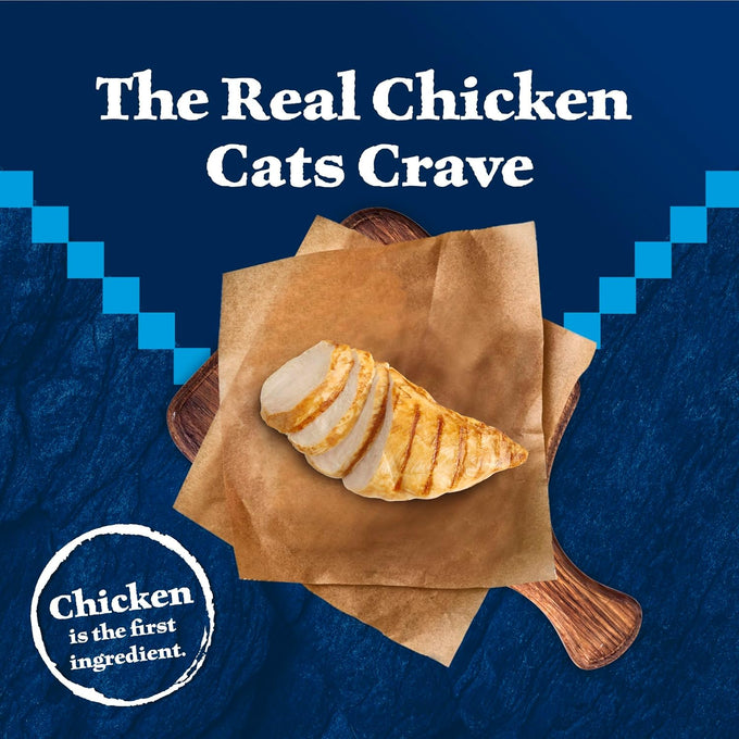 Blue Buffalo Wilderness Nature's Evolutionary Diet High-Protein Grain-Free Dry Cat Food for Adults Chicken Recipe 6-lb Bag