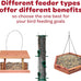 Kaytee Wild Finch Food Blend, 3 lb, sunflower chips, small grains, high-energy seeds, finches, year-round diet
