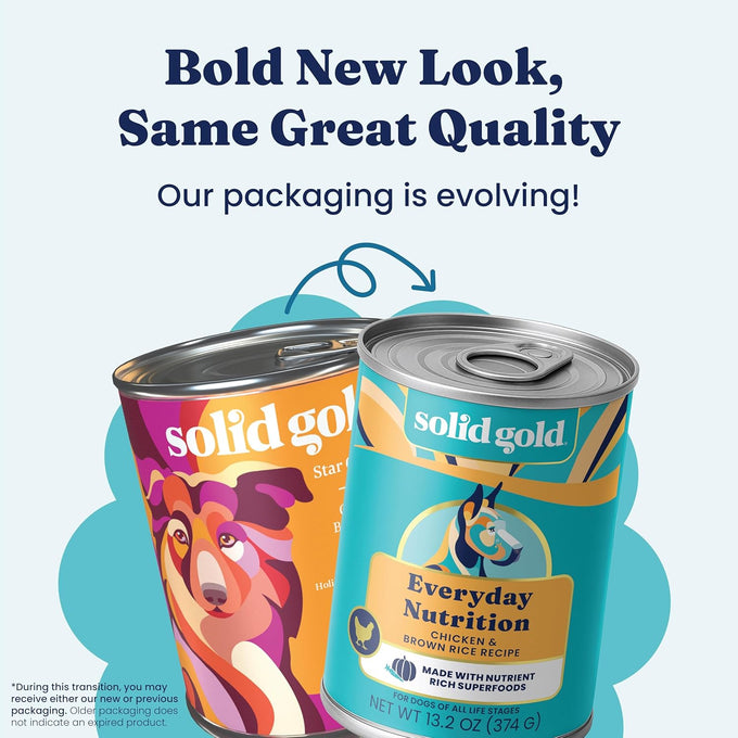 Solid Gold Chicken Wet Dog Food - High Protein, Gut Health
