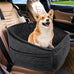 NEEZUKAR Dog Car Seat for Small Medium Dogs, detachable washable dog booster seat under 30lbs, pet car seat travel bed with storage