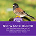 Audubon Park 12228 No-Waste Wild Bird Food Blend, 5-Pound, Gourmet Mix, Hull-Free, American Made
