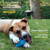 eastblue rubber puppy chew ball for medium and large breed aggressive chewers with squeaker