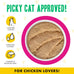 Weruva B.F.F. Play Chicken, Duck & Turkey Paté Lovers Wet Cat Food, 5.5oz Can (Pack of 8)