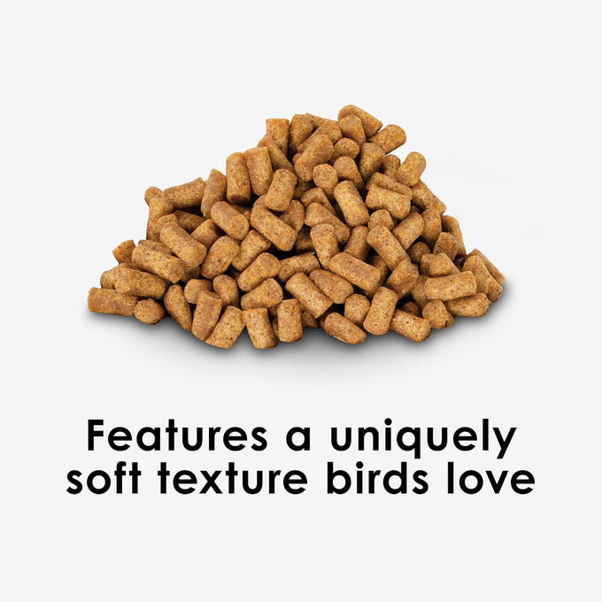 Kaytee Nutri Soft 3 Pound Pet Food for Macaw & Cockatoo Birds, Soft Texture, No Artificial Colors or Flavors