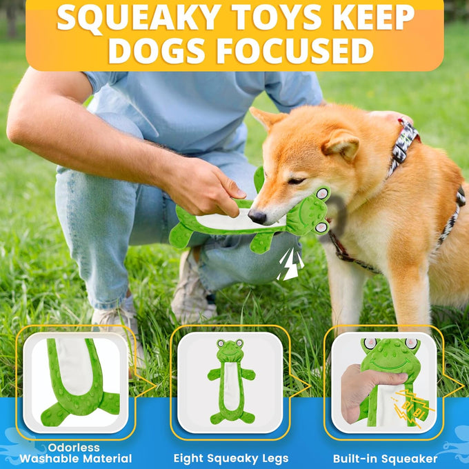 loyee 8 pack puppy toys for small dogs luxury dog chew toys with squeaky plush toys rope toys and ball teething toys